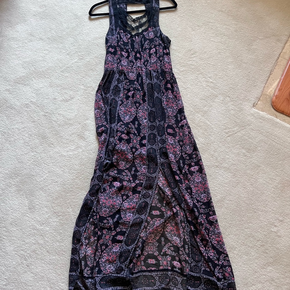 Free People Floral Maxi Dress